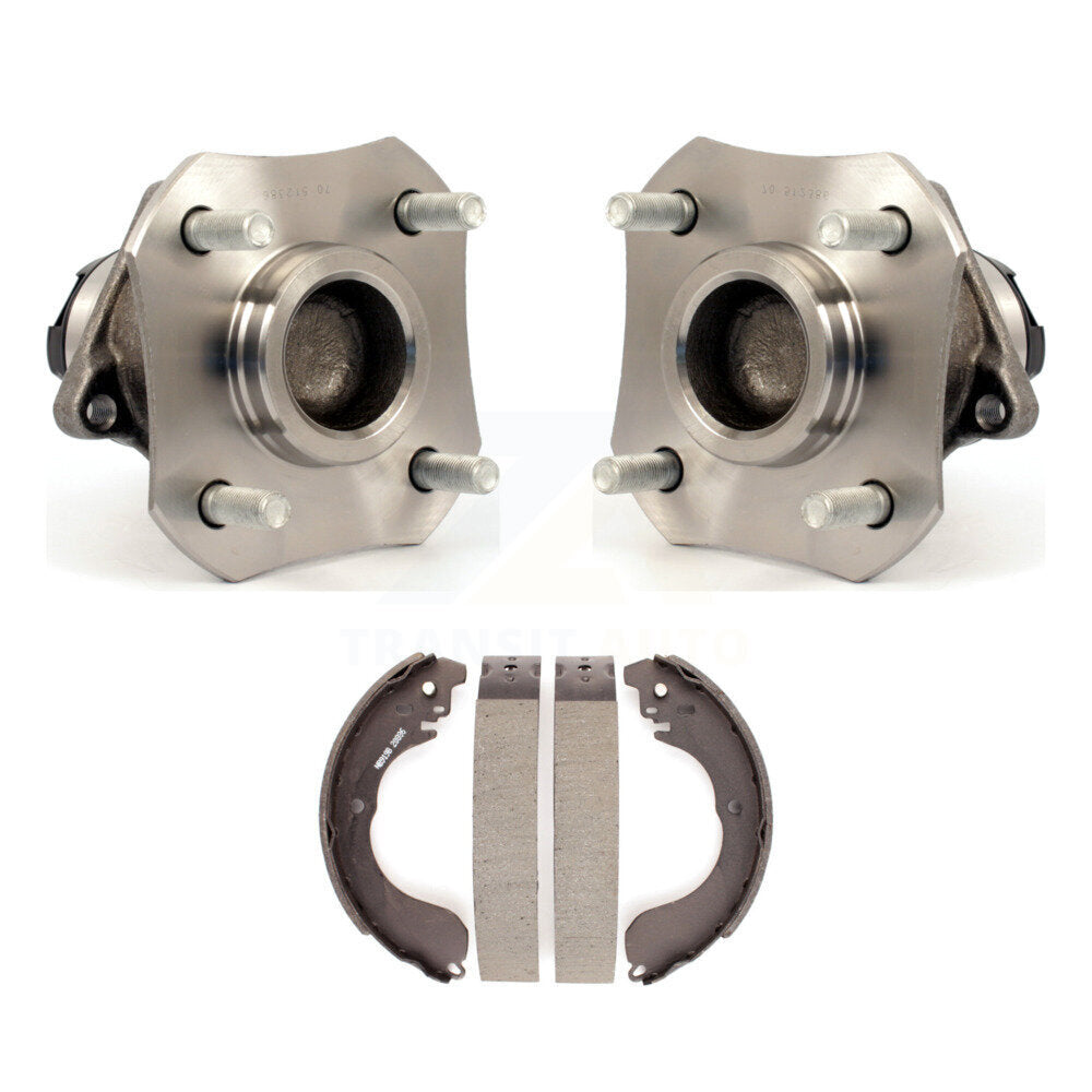 Kit d'assemblage de chaussures de tambour de frein arrière et de roulement de moyeu de roue pour Nissan Versa