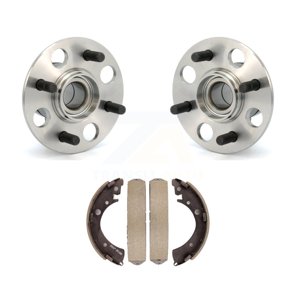 Kit d'assemblage de chaussures de tambour de frein arrière et de roulement de moyeu de roue pour Honda Fi 2007 – 2008