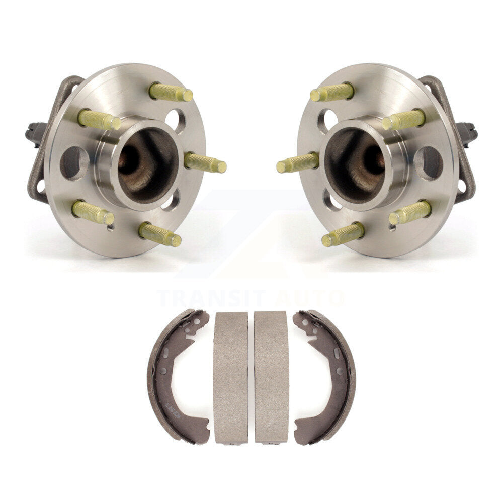 Chaussures de tambour de frein arrière et Kit de roulement de moyeu pour Chevrolet Malibu Pontiac Grand Am