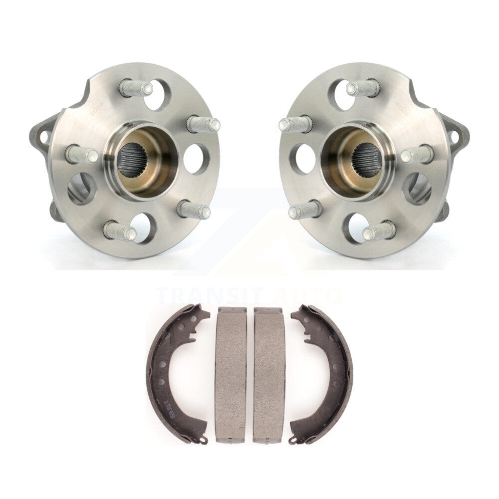 Kit d'assemblage de chaussures de tambour de frein arrière et de roulement de moyeu pour Toyota RAV4 AW 2001 – 2002