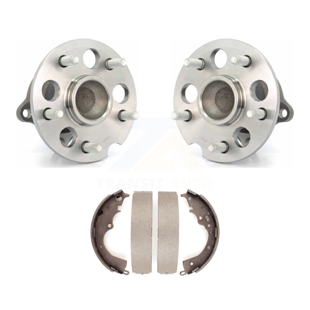 Kit de roulements de moyeu de roue et chaussures de tambour de frein arrière, pour Toyota Sienna FWD 2004 – 2010