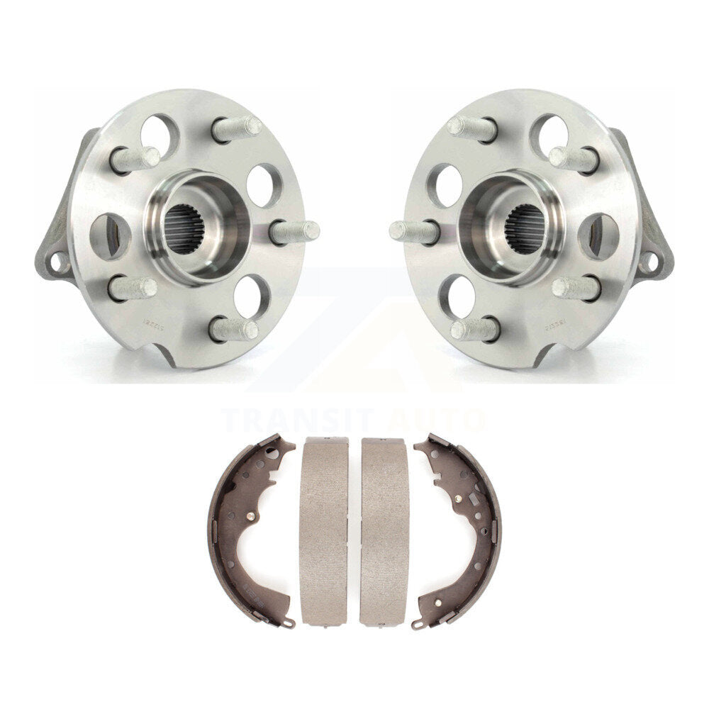 Chaussures de tambour de frein arrière et kit de roulement de moyeu de roue pour Toyota Sienna AWD 2004-2010