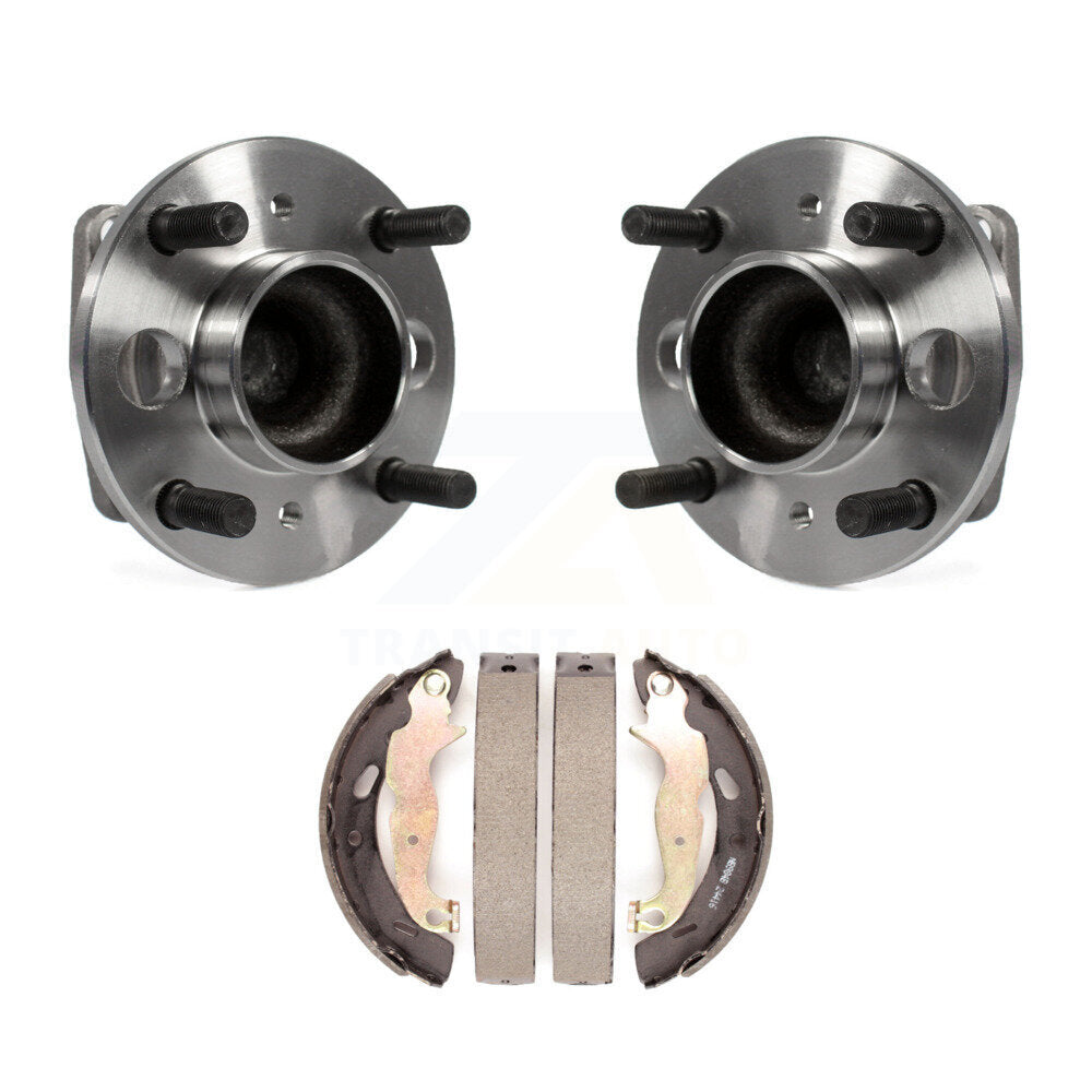 Kit d'assemblage de chaussures de tambour de frein arrière et de roulement de moyeu de roue pour Ford Fiesta