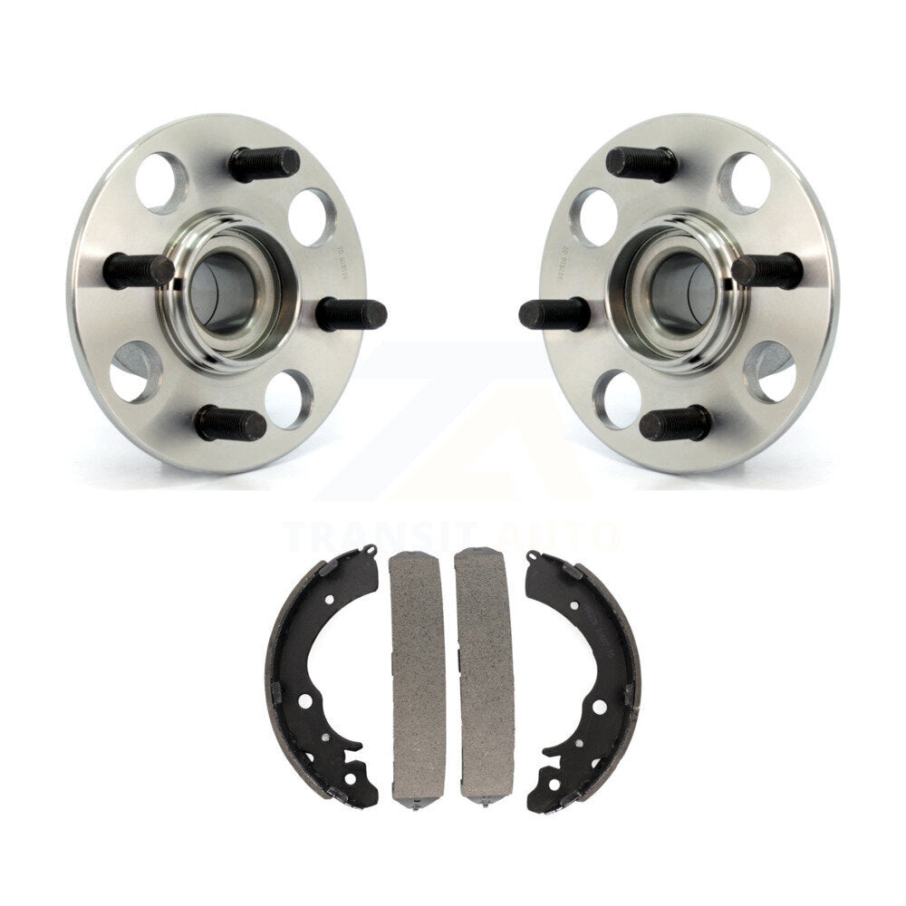 Kit de patins de tambour de frein arrière et de roulement de moyeu pour Honda Civic Hybrid 03-05 avec berline