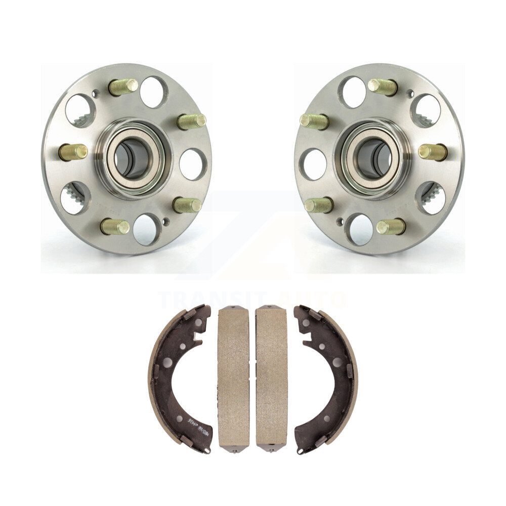 Chaussures de tambour de frein arrière et kit de roulement de moyeu pour Honda Civic Si 2004-2005 avec coupé