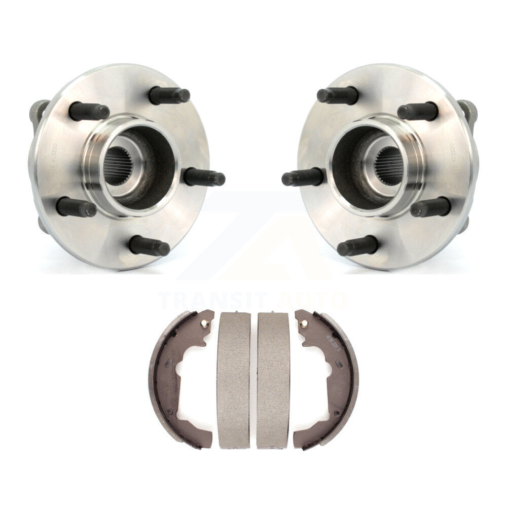 Kit de chaussures de tambour de frein arrière et de roulement de moyeu, pour Saturn Vue Pontiac Torrent Chevrole