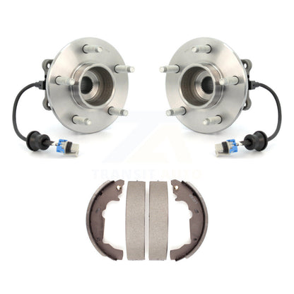Kit de chaussures de tambour de frein arrière et de roulement de moyeu, pour Saturn Vue Chevrolet Equinox Pontia