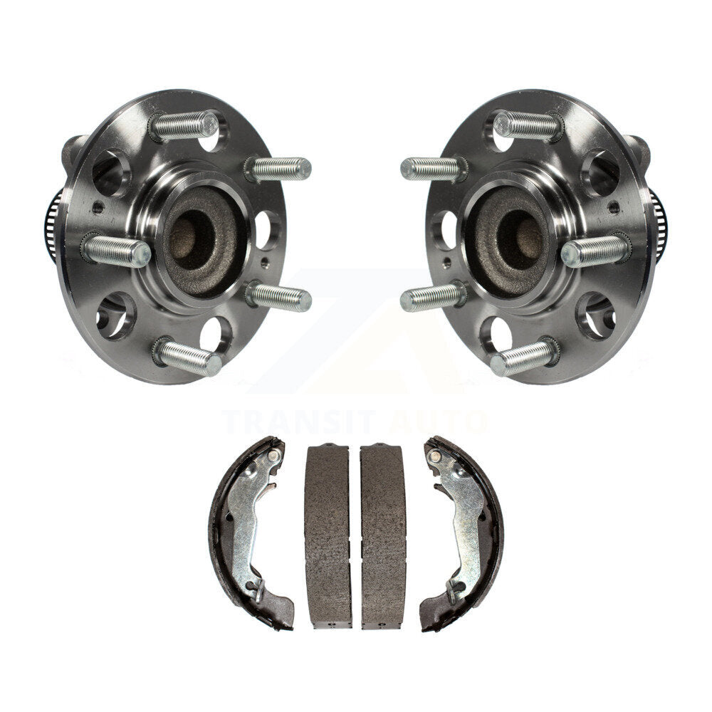 Chaussures de tambour de frein arrière et Kit de roulement de moyeu pour Hyundai Elantra 2008 – 2010, sans ABS