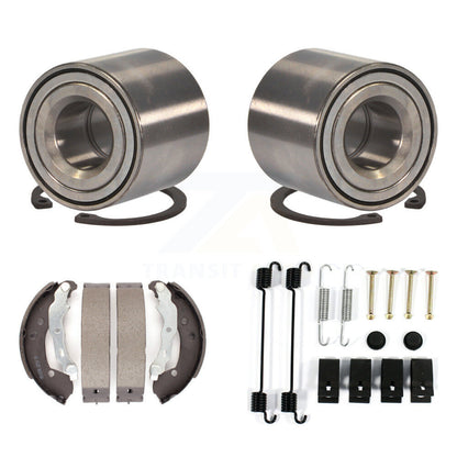 Sabot de frein à tambour arrière, matériel et kit de roulements pour Nissan Micra Versa Note