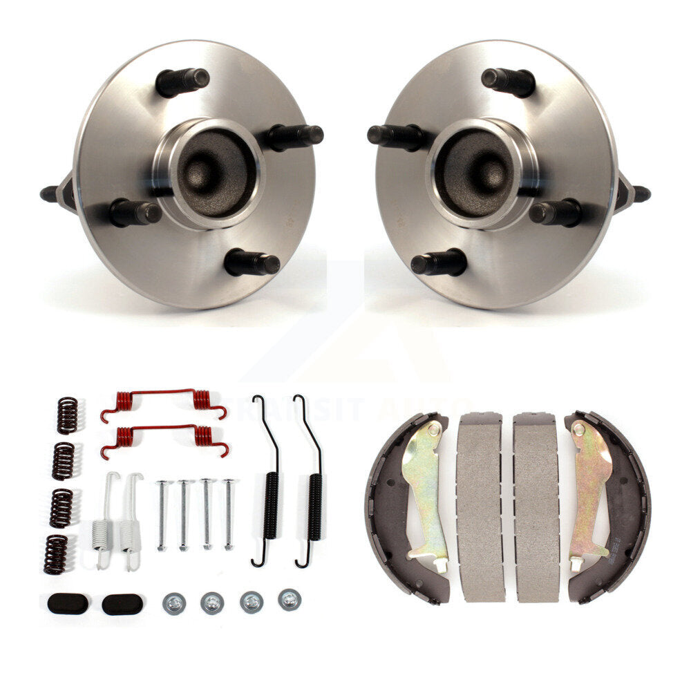 Kit de roulement de moyeu de chaussure et de matériel de frein à tambour arrière pour Chevrolet Cobalt Pontiac G5