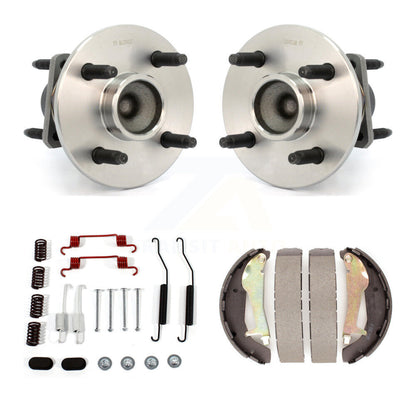 Kit de roulement de moyeu de chaussure et de matériel de frein à tambour arrière pour Chevrolet Cobalt Pontiac G5