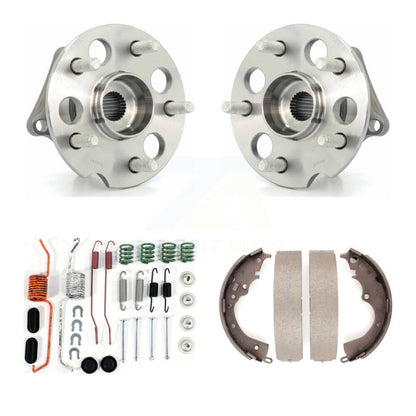 Kit de roulement de moyeu de chaussure et de matériel de frein à tambour arrière pour Toyota Sienna AWD 2004-2010