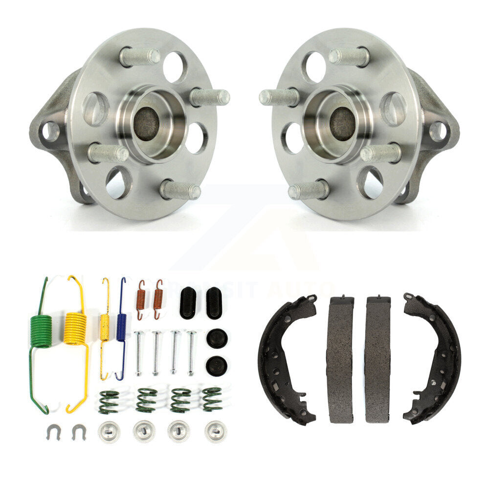 Kit de roulements de moyeu et de matériel de frein à tambour arrière, pour Toyota Yaris 06-07, sans ABS
