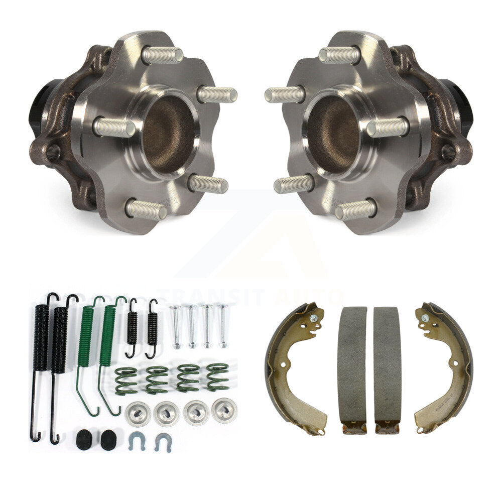 Kit de roulement de moyeu de chaussure et de matériel de frein à tambour arrière pour Nissan NV200 Chevrolet City