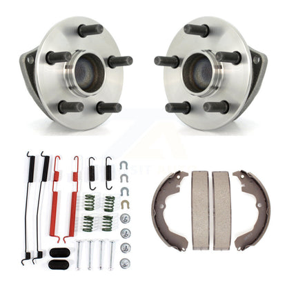Kit de roulement de moyeu de chaussure et de matériel de frein à tambour arrière pour Toyota Matrix Pontiac Vibe