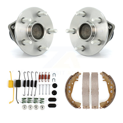 Kit de patins de frein à tambour arrière, matériel et roulement de moyeu pour Toyota Prius 2004 – 2007
