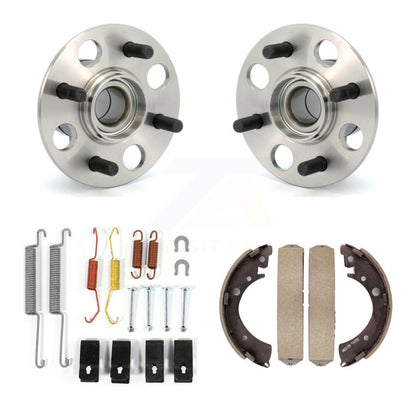 Kit de patins de frein à tambour arrière, matériel et roulement de moyeu pour Honda Fit 2007 – 2008