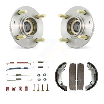 Kit de roulements de moyeu et de matériel de frein à tambour arrière, pour Hyundai Elantra 4 roues ABS