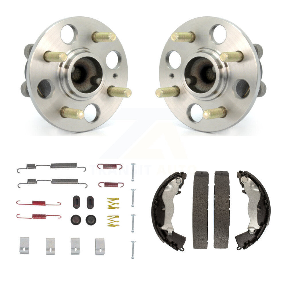 Kit de roulement de moyeu de chaussure et de matériel de frein à tambour arrière pour Hyundai Accent Kia Rio Rio5
