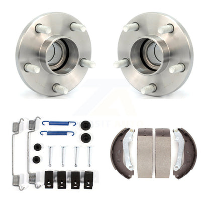 Kit de roulement de moyeu de chaussure et de matériel de frein à tambour arrière pour Ford Transit Connect 10-13