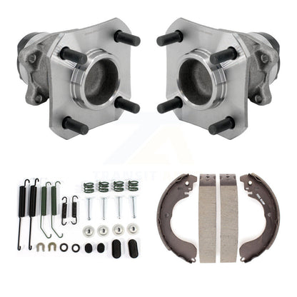 Kit de patins de frein à tambour arrière, matériel et roulement de moyeu pour Nissan Cube 2009 – 2014