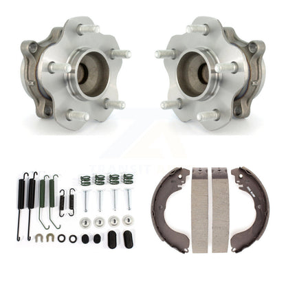 Kit de roulements de moyeu et mâchoires de frein à tambour arrière, pour Nissan Sentra 2.5 2007 – 2012