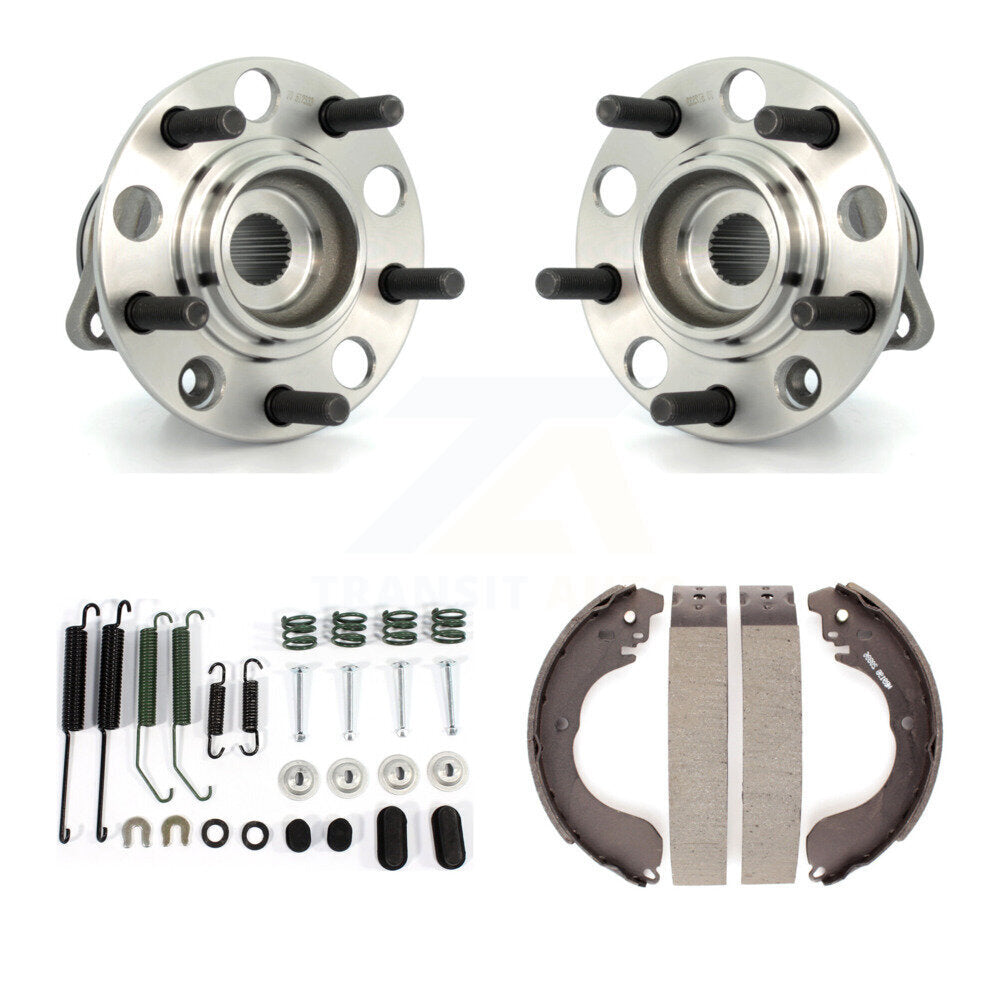 Kit de roulement de moyeu de chaussure et de matériel de frein à tambour arrière pour Jeep Patriot Compass Dodge