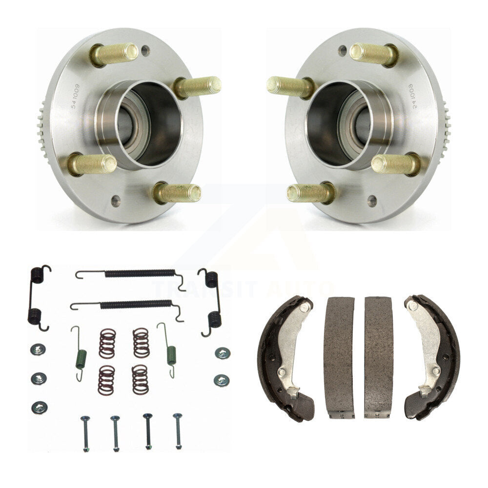 Kit de roulement de moyeu de chaussure et de matériel de frein à tambour arrière pour Chevrolet Aveo Pontiac Aveo