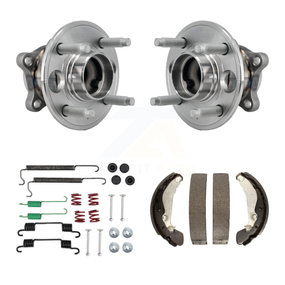 Kit de roulements de moyeu et mâchoires de frein à tambour arrière, matériel pour Chevrolet Spark 2016 – 2021