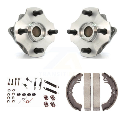 Kit de roulement de moyeu de chaussure et de matériel de frein à tambour arrière pour Toyota Echo 00-05 non ABS