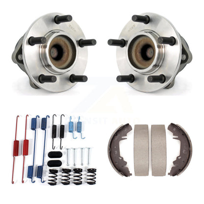 Kit de roulement de moyeu de chaussure et de matériel de frein à tambour arrière pour Dodge caravane Grand Chrysler