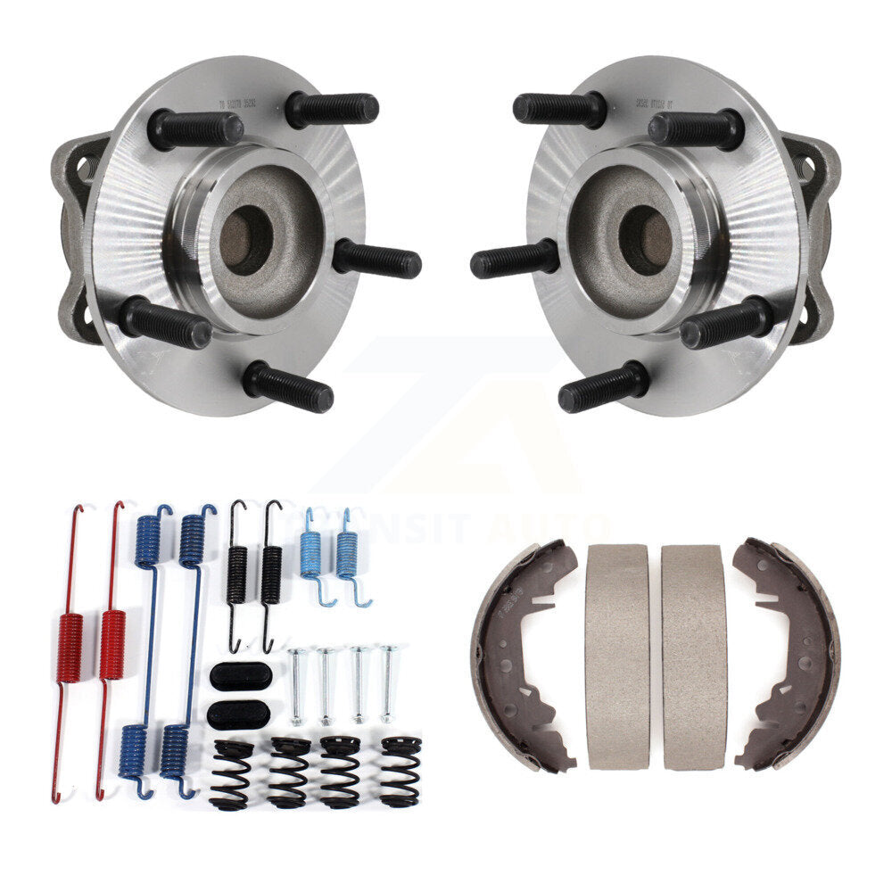 Kit de roulement de moyeu de chaussure et de matériel de frein à tambour arrière pour Dodge caravane Grand Chrysler