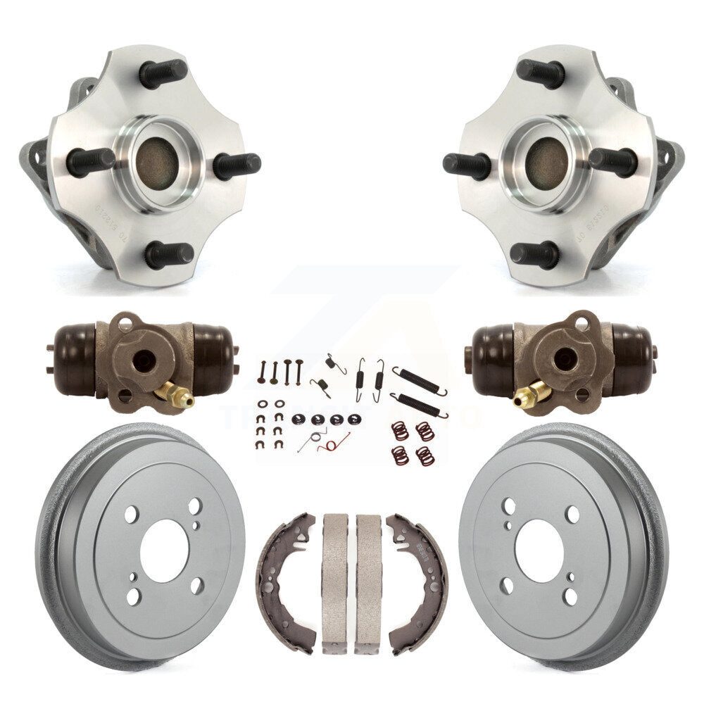 Kit de roulement de moyeu de matériel de chaussures de tambour enduit de cylindres de roue arrière pour Toyota Echo