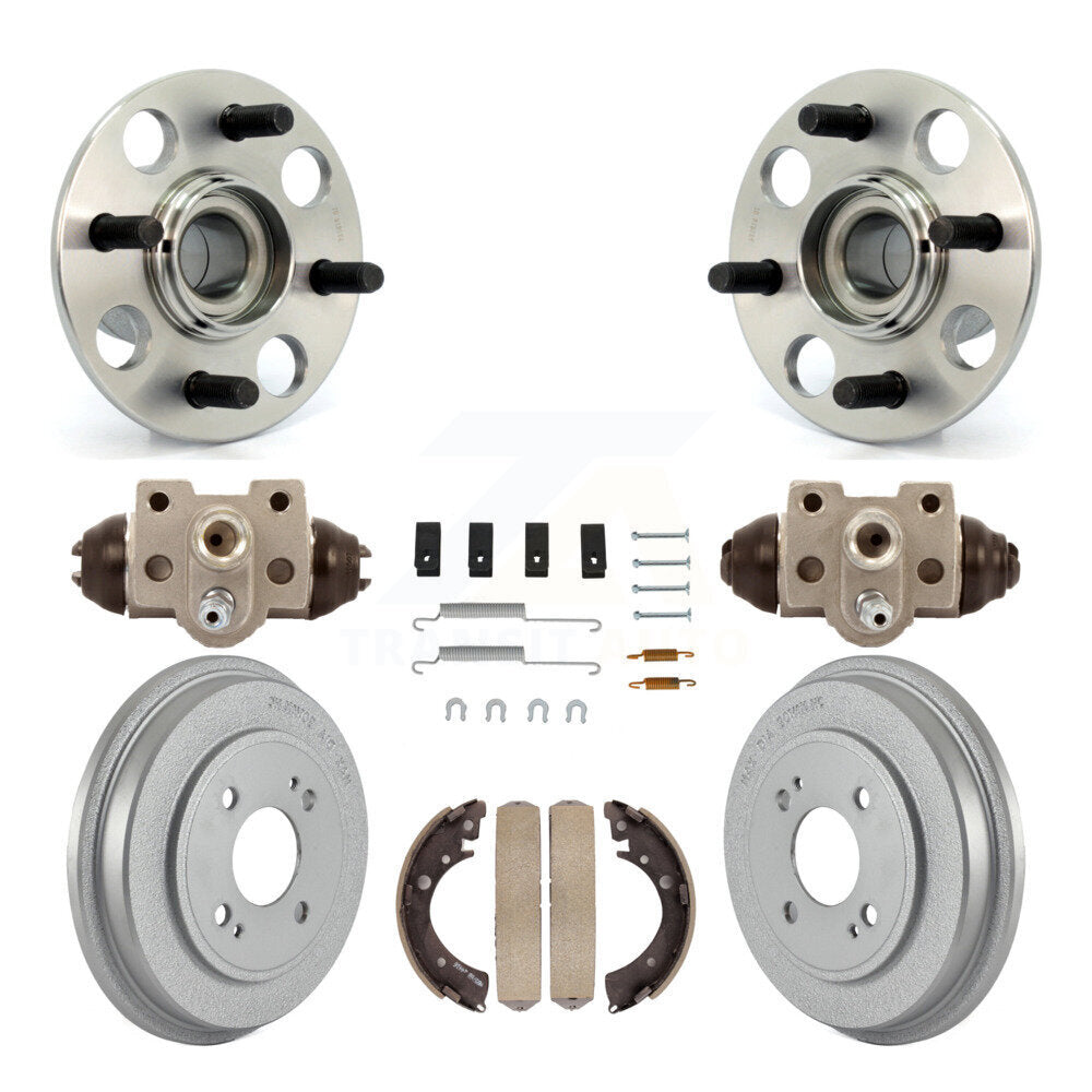 Kit de roulement de moyeu de matériel de chaussures de tambour enduites de cylindres de roue arrière pour Honda Civic