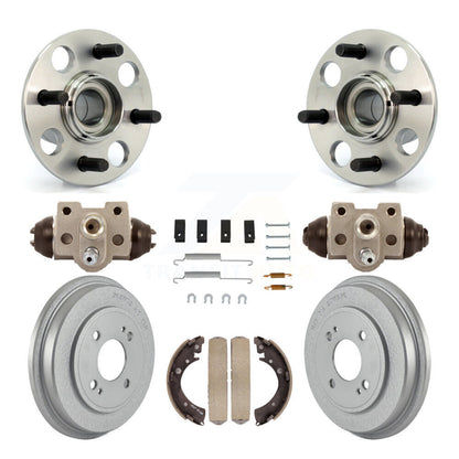 Kit de roulement de moyeu de matériel de chaussures de tambour enduites de cylindres de roue arrière pour Honda Civic