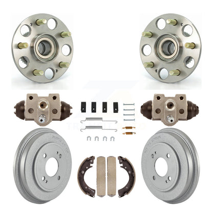 Kit de roulement de moyeu de matériel de chaussures de tambour enduites de cylindres de roue arrière pour Honda Civic