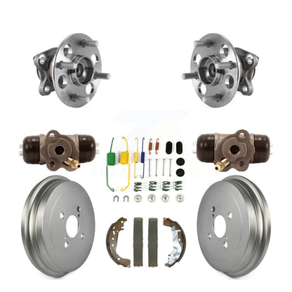 Kit de roulement de moyeu de matériel de chaussures de tambour enduit de cylindres de roue arrière pour Toyota Yari
