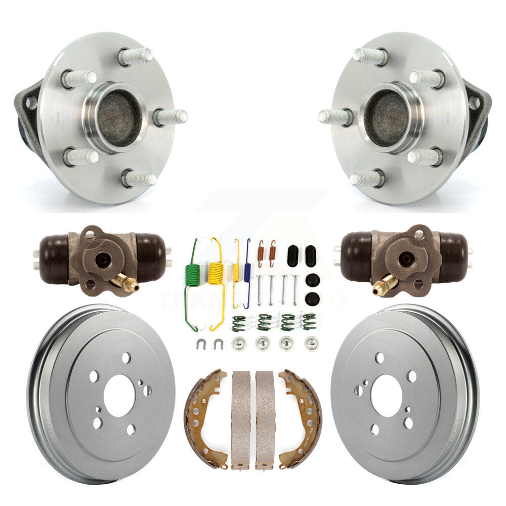 Kit de roulement de moyeu de matériel de chaussures de tambour enduites de cylindres de roue arrière pour Toyota Priu