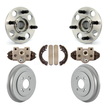 Kit de roulements de moyeu pour cylindres de roue arrière et chaussures de tambour revêtues (7 pièces) pour Honda Civic