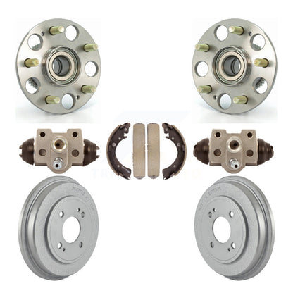Kit de roulements de moyeu pour cylindres de roue arrière et chaussures de tambour revêtues (7 pièces) pour Honda Civic