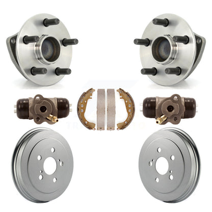 Kit de roulements de moyeu, cylindres de roue arrière, tambour et chaussures revêtus (7 pièces) pour Toyota Celic