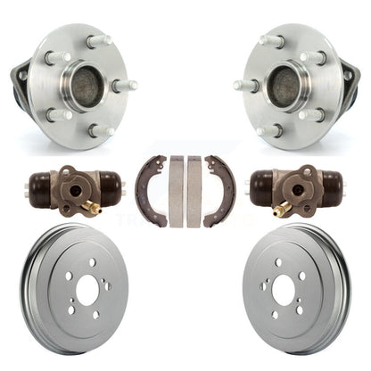 Cylindres de roue arrière et kit de roulement de moyeu de tambour et de chaussures enduits pour Toyota Corolla