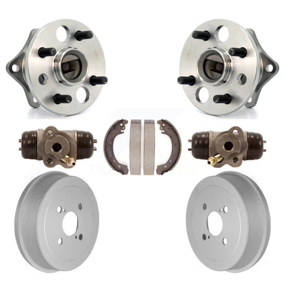Cylindres de roue arrière et kit de roulement de moyeu de tambour et de chaussures enduits pour Toyota Corolla