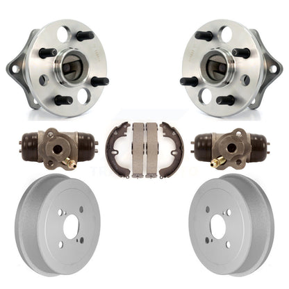 Cylindres de roue arrière et kit de roulement de moyeu de tambour et de chaussures enduits pour Toyota Corolla