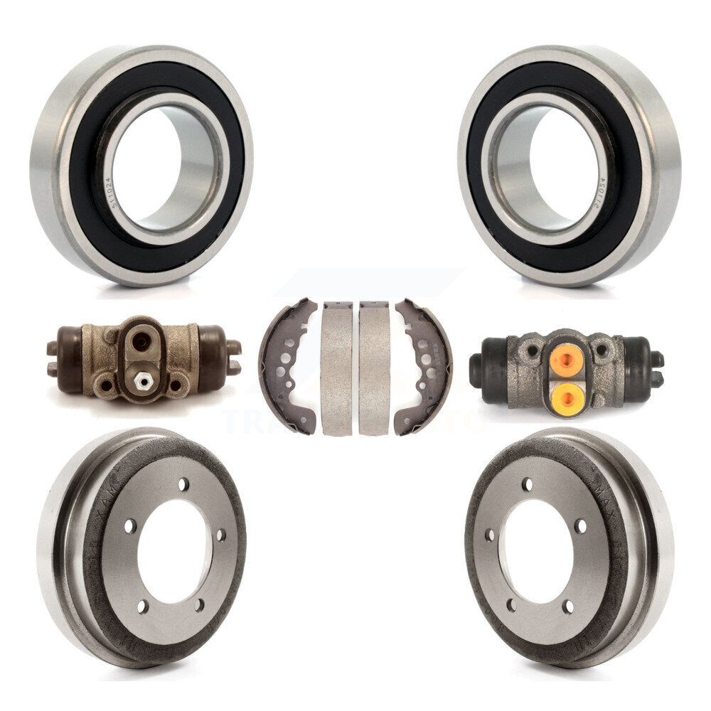 Kit de roulements de tambour et de chaussures de cylindres de roue arrière (7 pièces) pour Chevrolet Tracker Suzuk