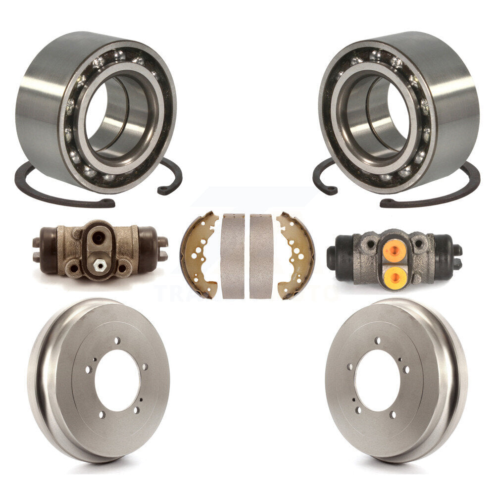 Kit de roulements de tambour et de chaussures de cylindres de roue arrière (7 pièces) pour Suzuki XL-7 Grand Vitar
