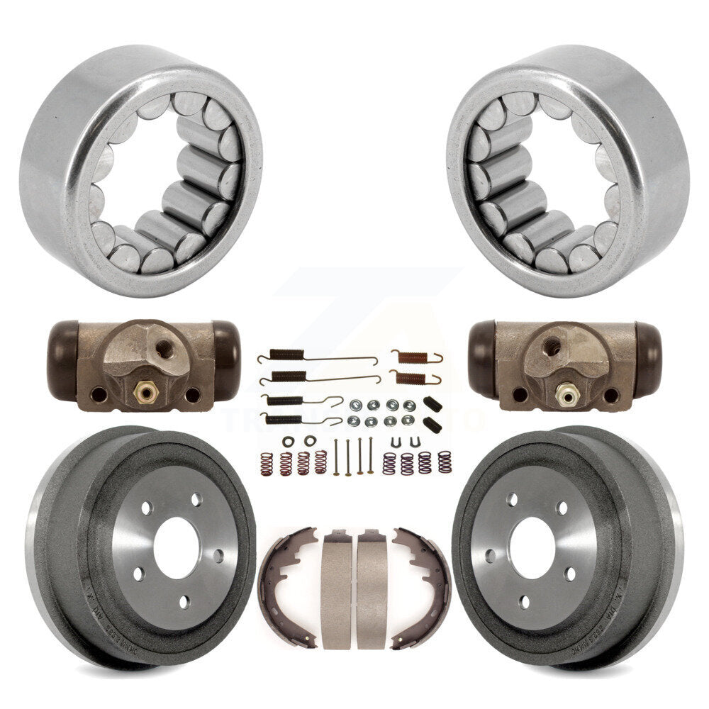 Cylindres de roue arrière, Kit de roulements de tambour et de chaussures (8 pièces) pour Dodge Ram 1500