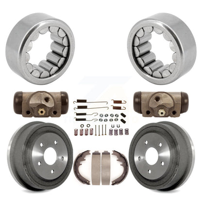Cylindres de roue arrière, Kit de roulements de tambour et de chaussures (8 pièces) pour Dodge Ram 1500