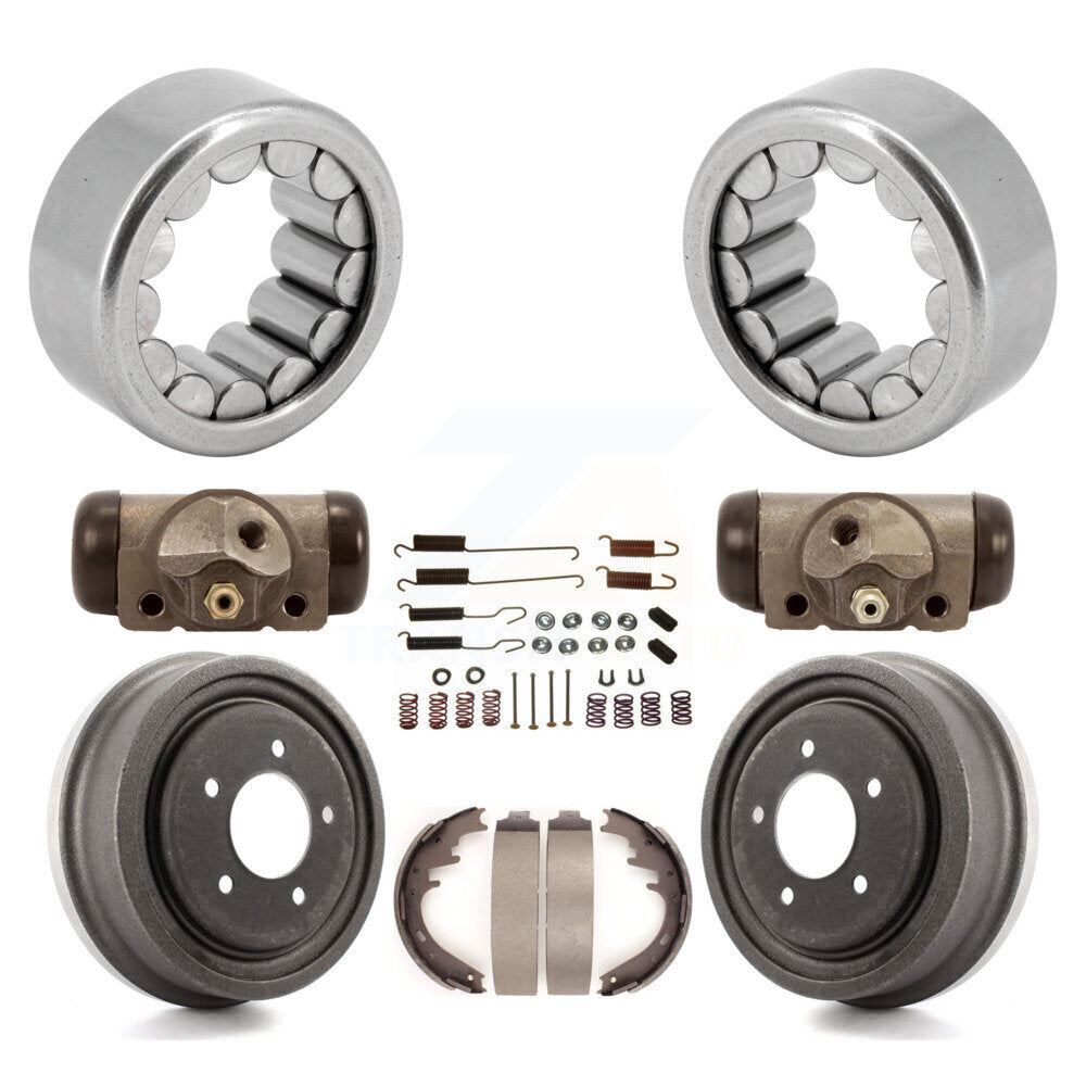 Cylindres de roue arrière et kit de roulements de tambour et de chaussures (8 pièces) pour Ford F-150