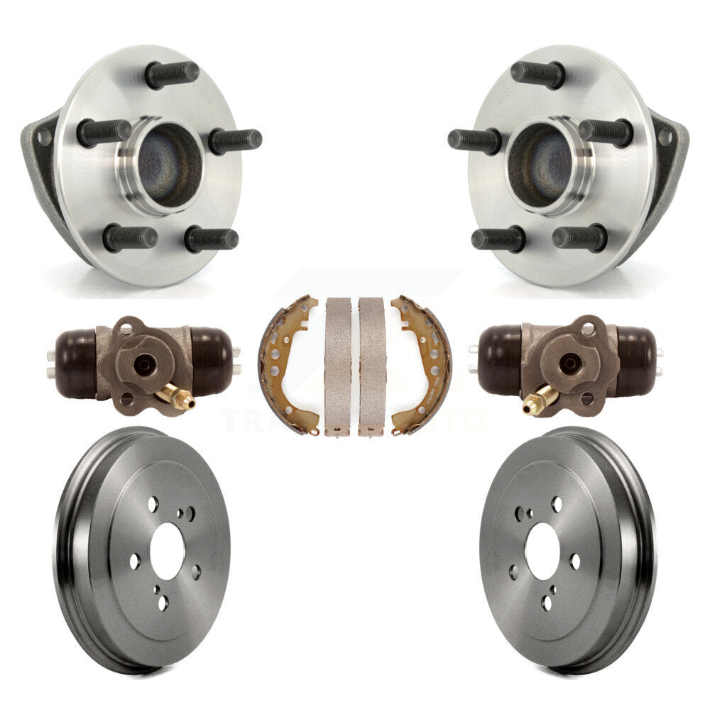 Kit de roulements de moyeu pour cylindres de roue arrière, matériel de tambour et de chaussures (7 pièces) pour Toyota